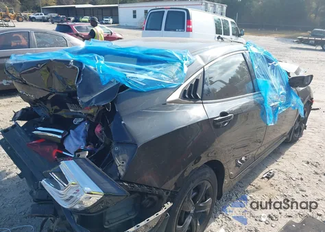 2018 Honda Civic Lx from USA, damaged, VIN 19XFC2F5XJE029451